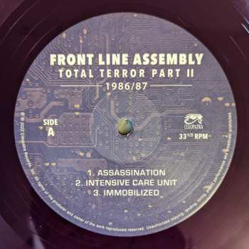 2LP Front Line Assembly: Total Terror - Part II 1986\87 LTD | CLR