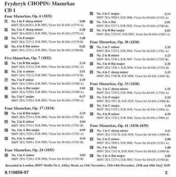 2CD Frédéric Chopin: Mazurkas