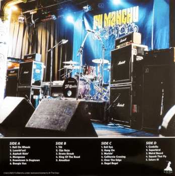 2LP Fu Manchu: Go For It...Live! CLR | LTD