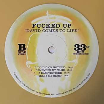2LP Fucked Up: David Comes To Life CLR