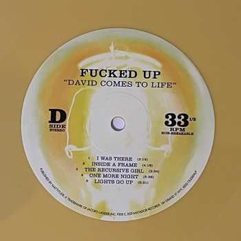 2LP Fucked Up: David Comes To Life CLR