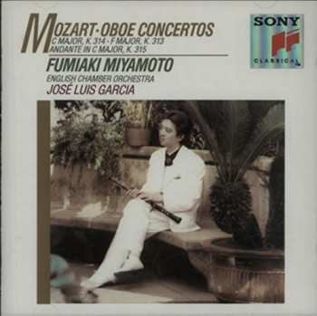 CD Fumiaki Miyamoto: Mozart Oboe Concertos