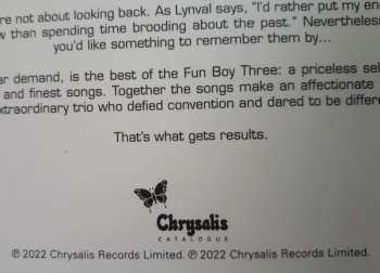 LP Fun Boy Three: The Best Of Fun Boy Three LTD | CLR
