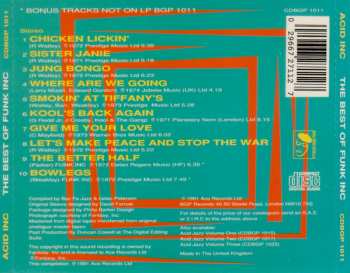 CD Funk Inc.: Acid Inc. (The Best Of Funk Inc.)