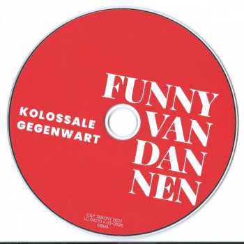 CD Funny Van Dannen: Kolossale Gegenwart