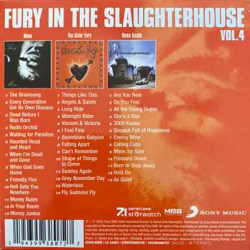 3CD/Doos Fury In The Slaughterhouse: Fury In The Slaughterhouse Vol. 4