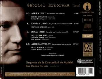 CD Orquesta De La Comunidad De Madrid:  Afrika - Kantak - Jukal - Akorda 