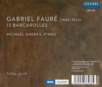 CD Gabriel Fauré: 13 Barcarolles