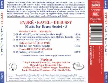 CD Claude Debussy: Music For Brass Septet • 5