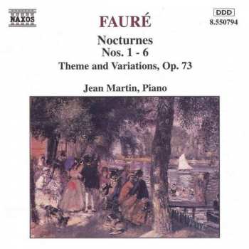 CD Gabriel Fauré: Nocturnes Nos. 1-6 / Theme And Variations, Op. 73