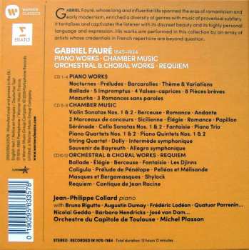 12CD/Doos Gabriel Fauré: Piano Works • Chamber Music • Orchestral & Choral Works • Requiem