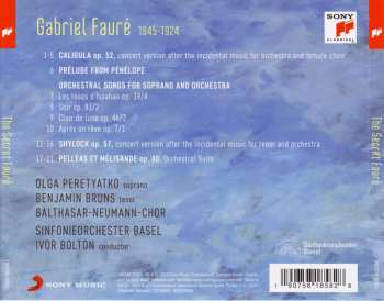 CD Gabriel Fauré: The Secret Fauré (Orchestral Songs & Suites)