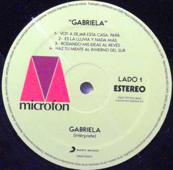 LP Gabriela: Gabriela