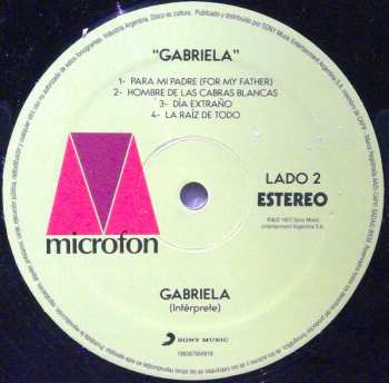 LP Gabriela: Gabriela