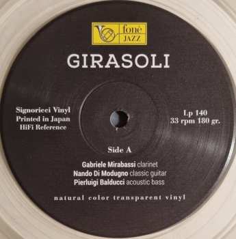 LP Gabriele Mirabassi: Girasoli LTD | CLR