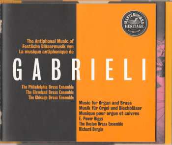 CD Giovanni Gabrieli: The Antiphonal Music Of Gabrieli