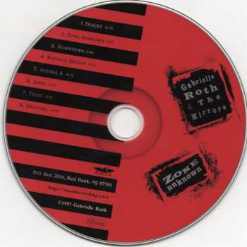 CD Gabrielle Roth & The Mirrors: Zone Unknown