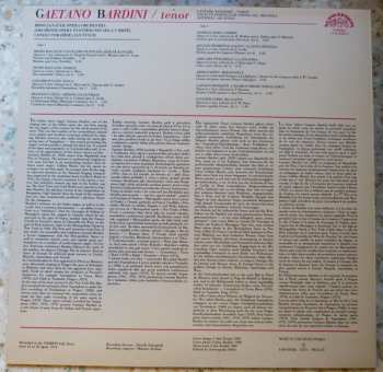 LP Gaetano Bardini: Gaetano Bardini - Tenor