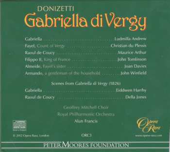 2CD The Royal Philharmonic Orchestra: Gabriella di Vergy