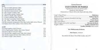 7CD/Doos Gaetano Donizetti: Il Diluvio Universale / Ugo Conte Di Parigi / L'Assedio Di Calais (Three Complete Operas) LTD