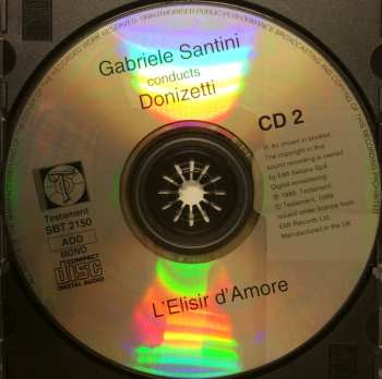 2CD Gaetano Donizetti: L'Elisir D'Amore
