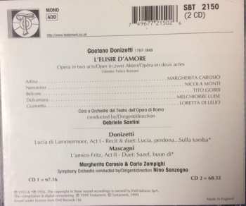 2CD Gaetano Donizetti: L'Elisir D'Amore