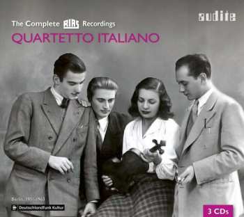 3CD Quartetto Italiano: The Complete RIAS Recordings (Berlin, 1951-1963)