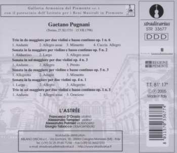 CD L'Astrée: Sonate E Trii