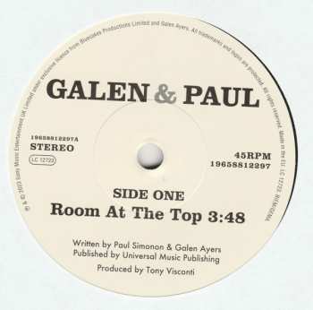 SP Galen & Paul: Room At The Top