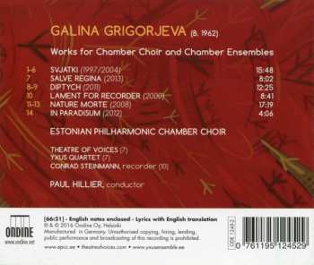 CD Galina Grigorjeva: Nature Morte
