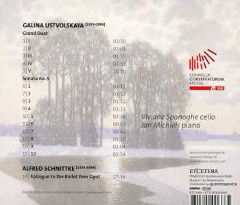 CD Alfred Schnittke: Works For Cello & Piano