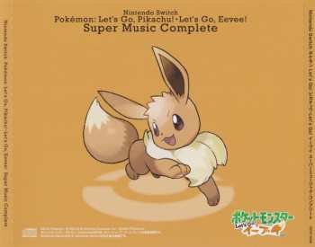 3CD Game Freak: Nintendo Switch ポケモンLet's Go! ピカチュウ・ Let's Go! イーブイ スーパーミュージック・コンプリート  = Pokémon: Let's Go, Pikachu!・Let's Go, Eevee! Super Music Complete