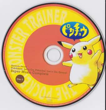 3CD Game Freak: Nintendo Switch ポケモンLet's Go! ピカチュウ・ Let's Go! イーブイ スーパーミュージック・コンプリート  = Pokémon: Let's Go, Pikachu!・Let's Go, Eevee! Super Music Complete