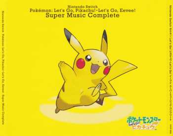 3CD Game Freak: Nintendo Switch ポケモンLet's Go! ピカチュウ・ Let's Go! イーブイ スーパーミュージック・コンプリート  = Pokémon: Let's Go, Pikachu!・Let's Go, Eevee! Super Music Complete