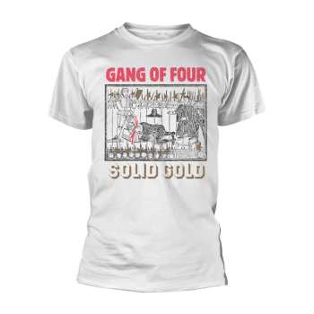 Merch Gang Of Four: T-shirt Solid Gold