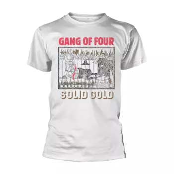 T-shirt Solid Gold