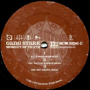 3LP Gang Starr: Moment Of Truth