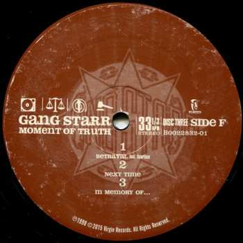 3LP Gang Starr: Moment Of Truth