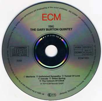 CD Eberhard Weber: Ring