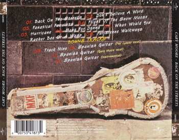 CD Gary Moore: Back On The Streets