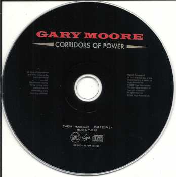 CD Gary Moore: Corridors Of Power