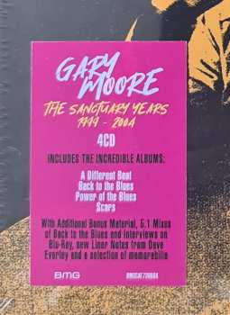 4CD/Doos/Blu-ray Gary Moore: The Sanctuary Years 1999-2004 DLX