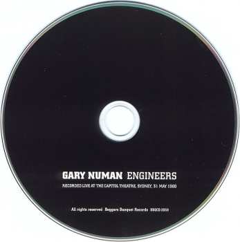 CD Gary Numan: Engineers LTD