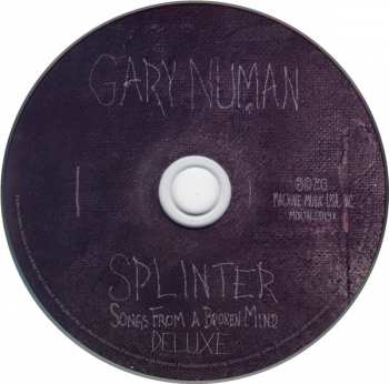 2CD Gary Numan: Splinter (Songs From A Broken Mind) LTD | DLX