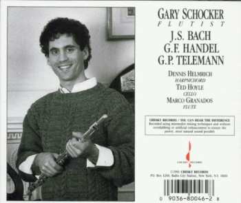 CD Johann Sebastian Bach: Gary Schocker - J.S. Bach  Handel  Telemann