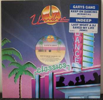 LP Gary's Gang: Keep On Dancin (Remake 91) / Last Night A DJ Saved My Life (Remix 91)