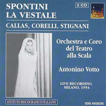 2CD Maria Callas: La Vestale (Live Recording Milano, 1954)