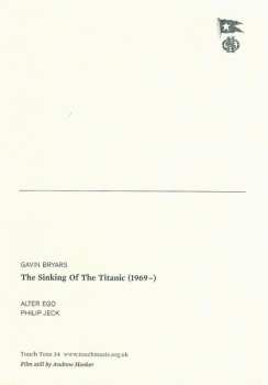 CD Gavin Bryars: The Sinking Of The Titanic LTD