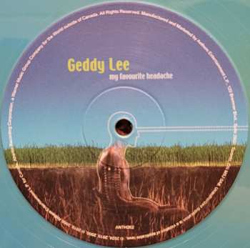 2LP Geddy Lee: My Favourite Headache CLR | LTD