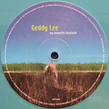 2LP Geddy Lee: My Favourite Headache CLR | LTD